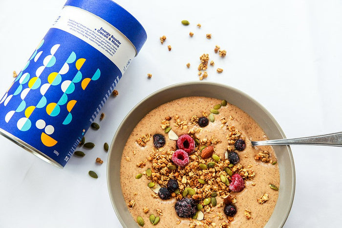 Salted Caramel & Chocolate Smoothie Bowl