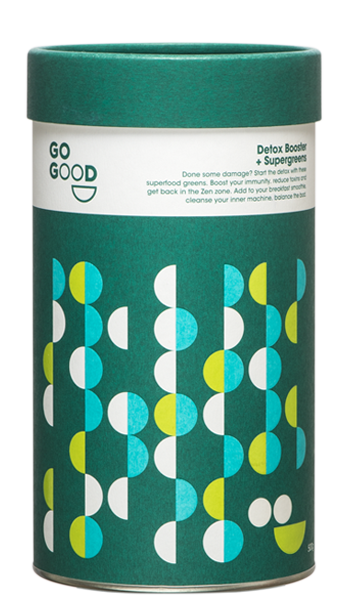 Go Good Greens Detox Smoothie Booster - 500g Canister.