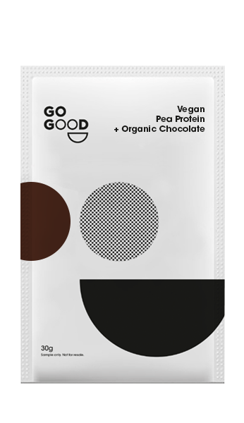 Chocolate Pea Protein Sample Sachet - 30g.