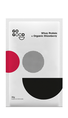 Organic Strawberry Sample Sachet - 30g.
