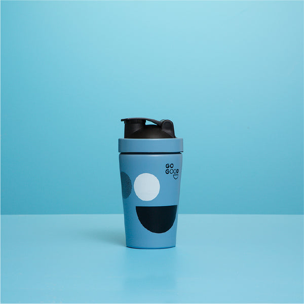 Stainless Steel Shaker - Blue