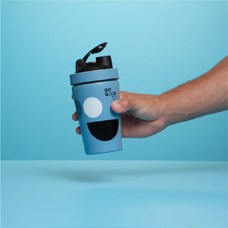 Stainless Steel Shaker - Blue