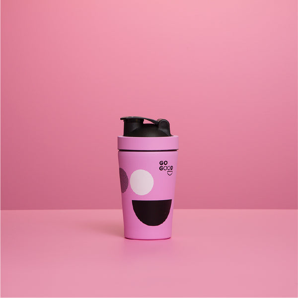 Stainless Steel Shaker - Pink