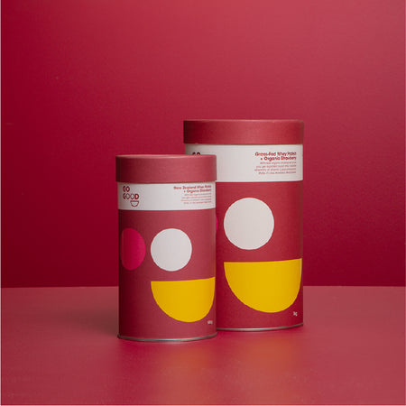 Whey Protein Powder + Organic Strawberry