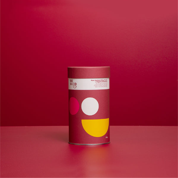 Whey Protein Powder + Organic Strawberry