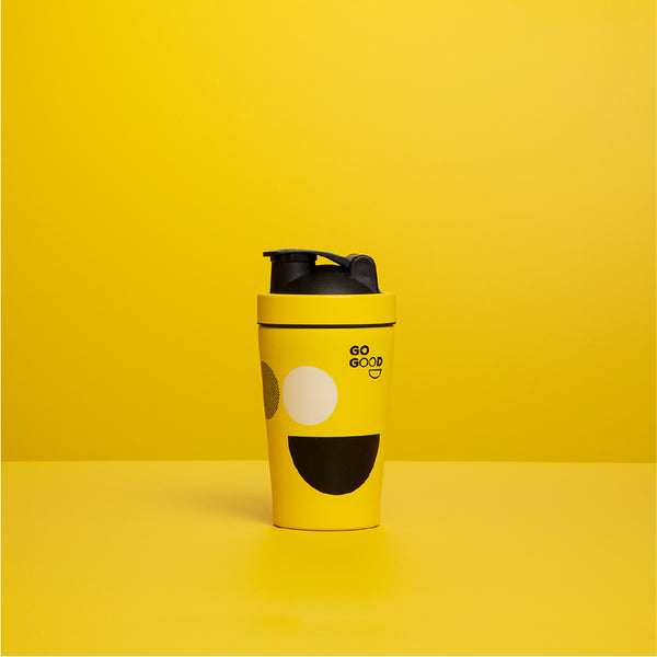Stainless Steel Shaker - Yellow