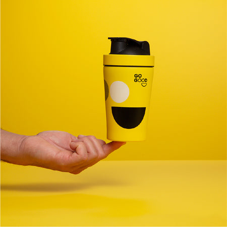 Stainless Steel Shaker - Yellow